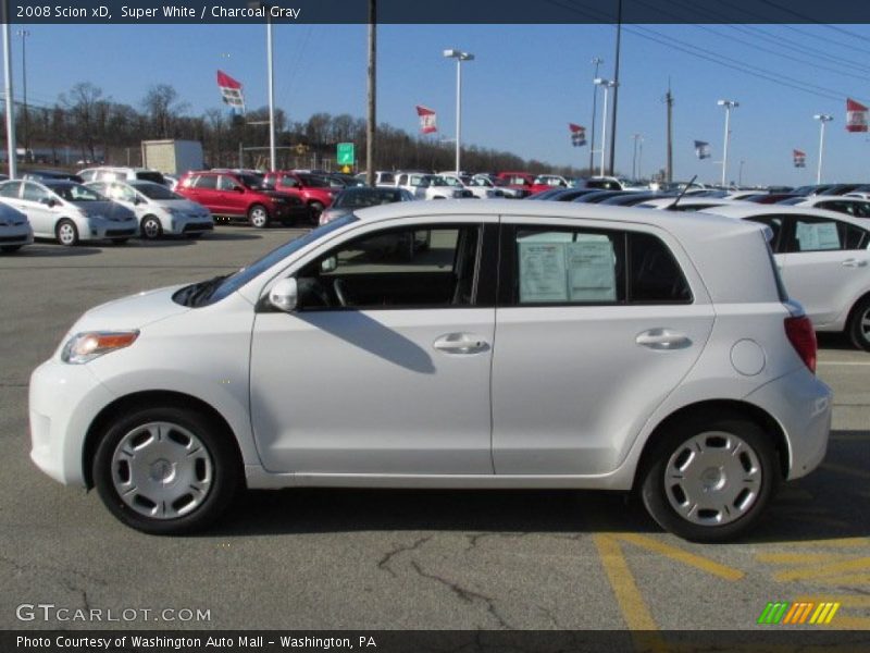 Super White / Charcoal Gray 2008 Scion xD