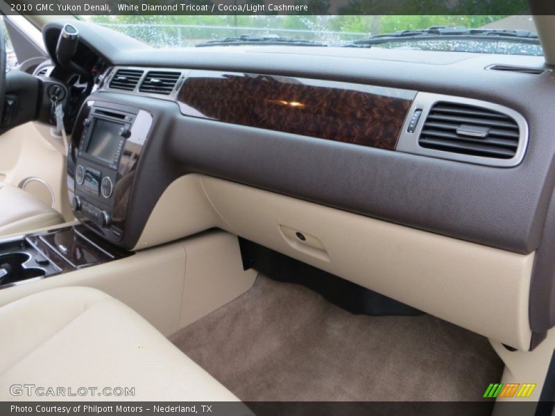 Dashboard of 2010 Yukon Denali