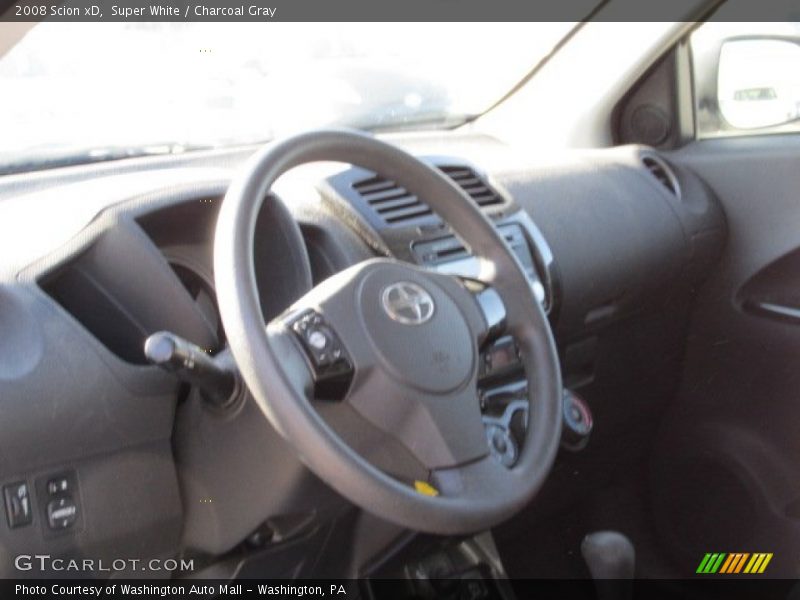 Super White / Charcoal Gray 2008 Scion xD