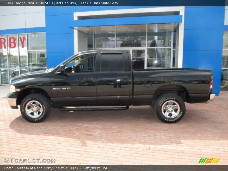 Black / Dark Slate Gray 2004 Dodge Ram 1500 SLT Quad Cab 4x4