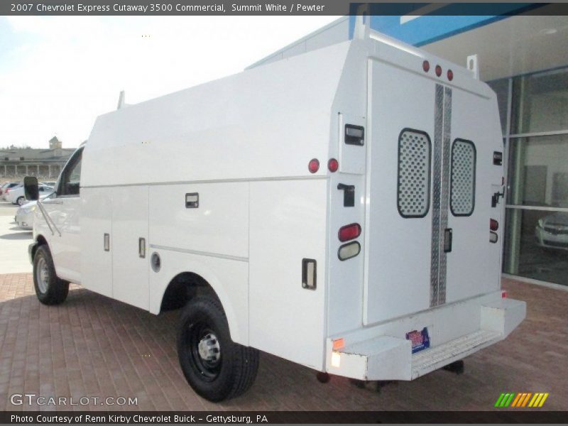 Summit White / Pewter 2007 Chevrolet Express Cutaway 3500 Commercial