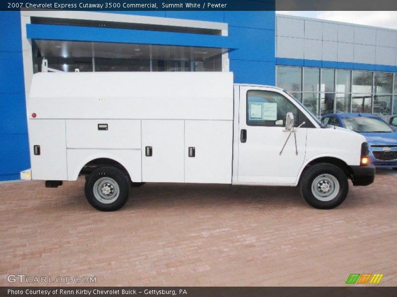 Summit White / Pewter 2007 Chevrolet Express Cutaway 3500 Commercial