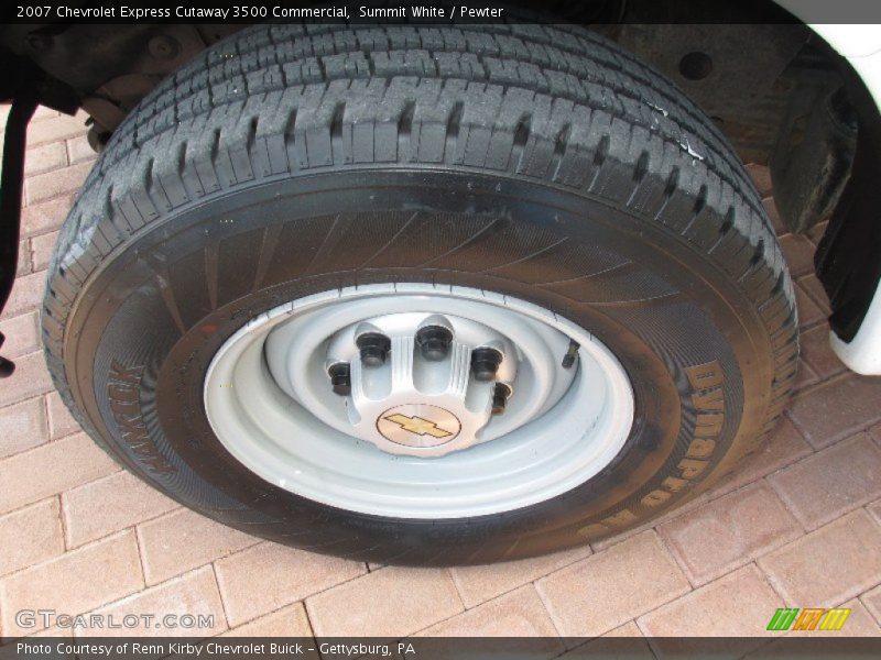 Summit White / Pewter 2007 Chevrolet Express Cutaway 3500 Commercial