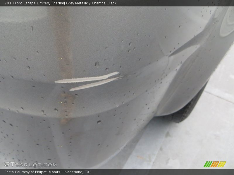 Sterling Grey Metallic / Charcoal Black 2010 Ford Escape Limited