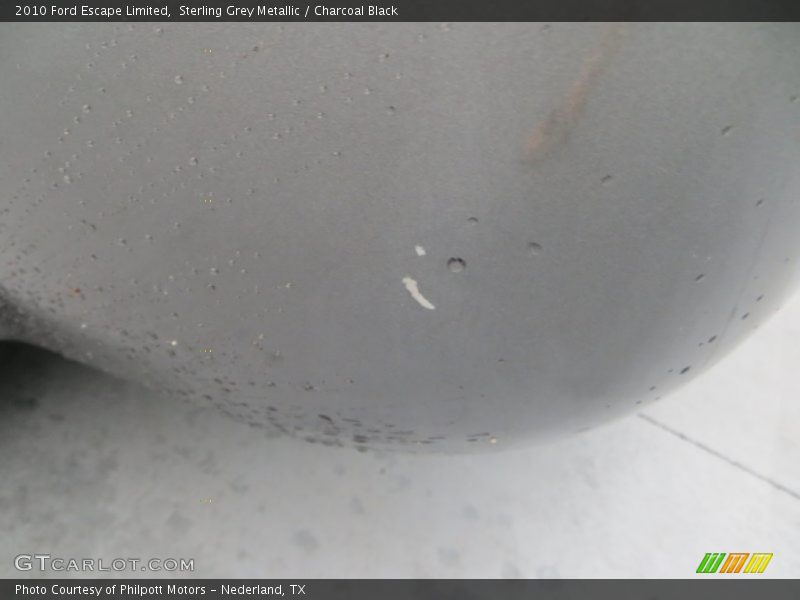 Sterling Grey Metallic / Charcoal Black 2010 Ford Escape Limited