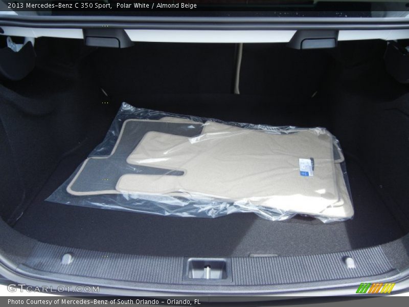 Polar White / Almond Beige 2013 Mercedes-Benz C 350 Sport