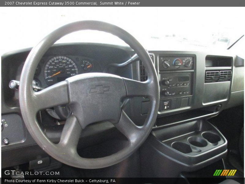 Summit White / Pewter 2007 Chevrolet Express Cutaway 3500 Commercial