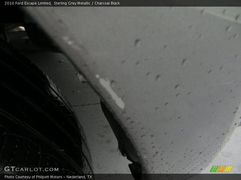Sterling Grey Metallic / Charcoal Black 2010 Ford Escape Limited