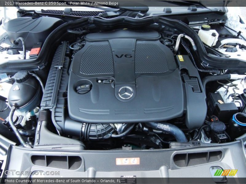Polar White / Almond Beige 2013 Mercedes-Benz C 350 Sport