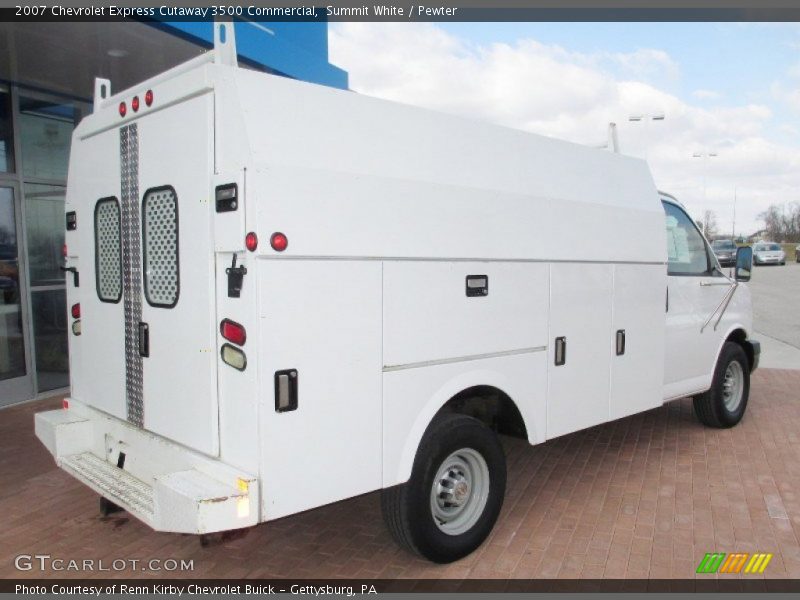 Summit White / Pewter 2007 Chevrolet Express Cutaway 3500 Commercial