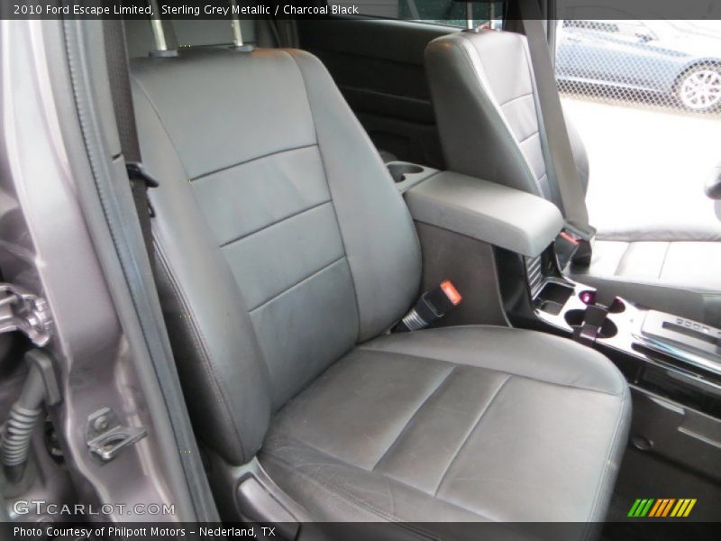 Sterling Grey Metallic / Charcoal Black 2010 Ford Escape Limited