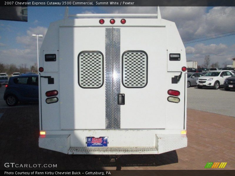 Summit White / Pewter 2007 Chevrolet Express Cutaway 3500 Commercial
