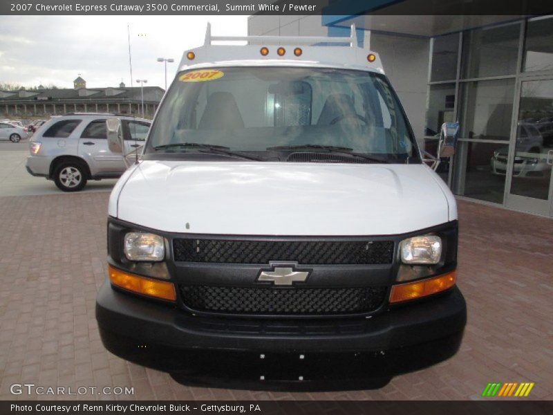 Summit White / Pewter 2007 Chevrolet Express Cutaway 3500 Commercial