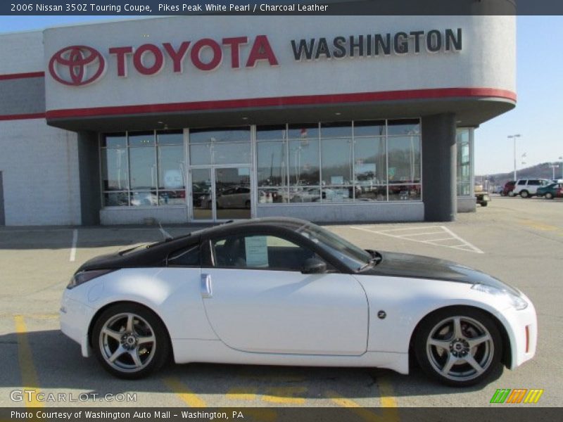 Pikes Peak White Pearl / Charcoal Leather 2006 Nissan 350Z Touring Coupe