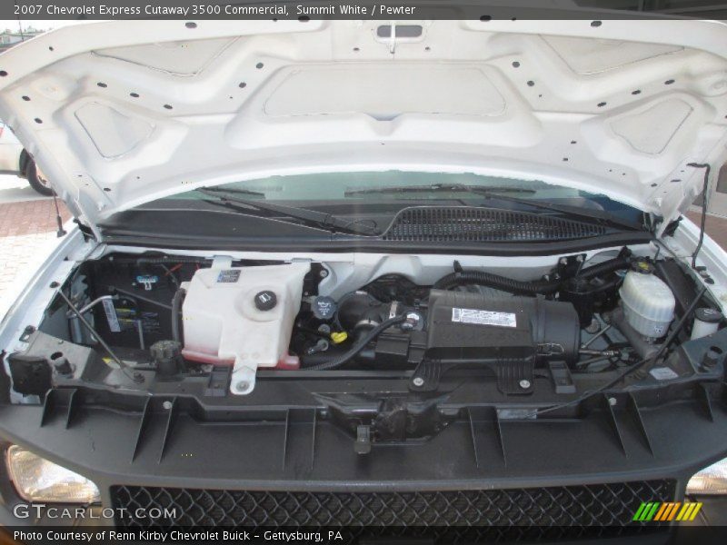 Summit White / Pewter 2007 Chevrolet Express Cutaway 3500 Commercial