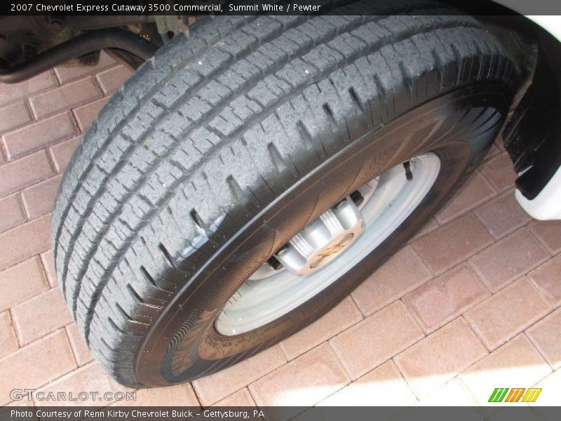 Summit White / Pewter 2007 Chevrolet Express Cutaway 3500 Commercial