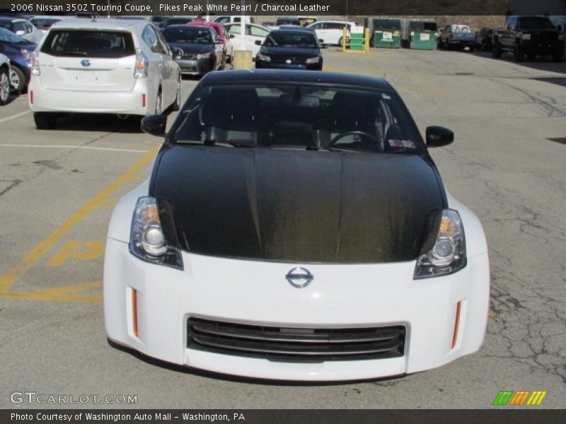 Pikes Peak White Pearl / Charcoal Leather 2006 Nissan 350Z Touring Coupe