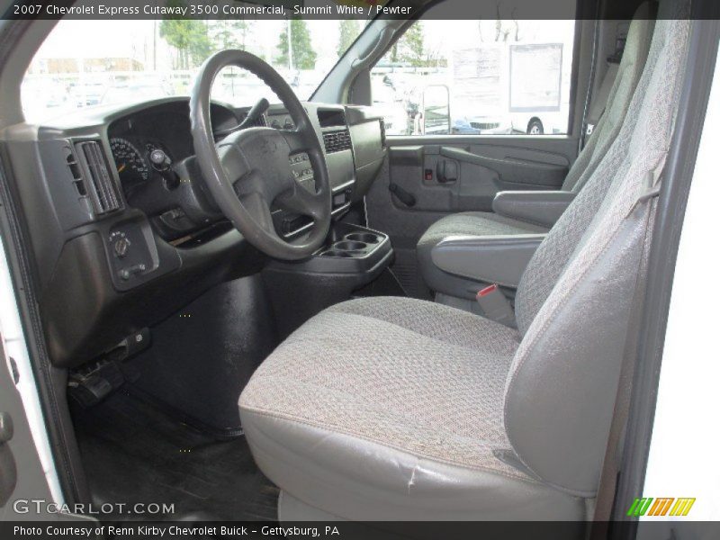 Summit White / Pewter 2007 Chevrolet Express Cutaway 3500 Commercial