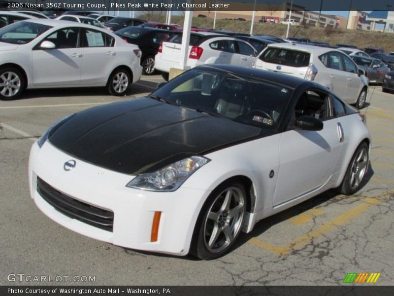 Pikes Peak White Pearl / Charcoal Leather 2006 Nissan 350Z Touring Coupe