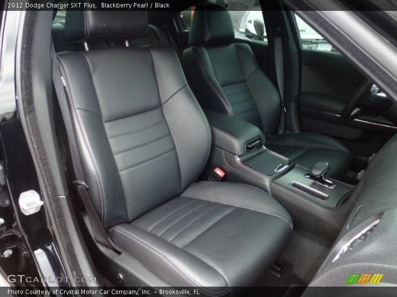 Blackberry Pearl / Black 2012 Dodge Charger SXT Plus