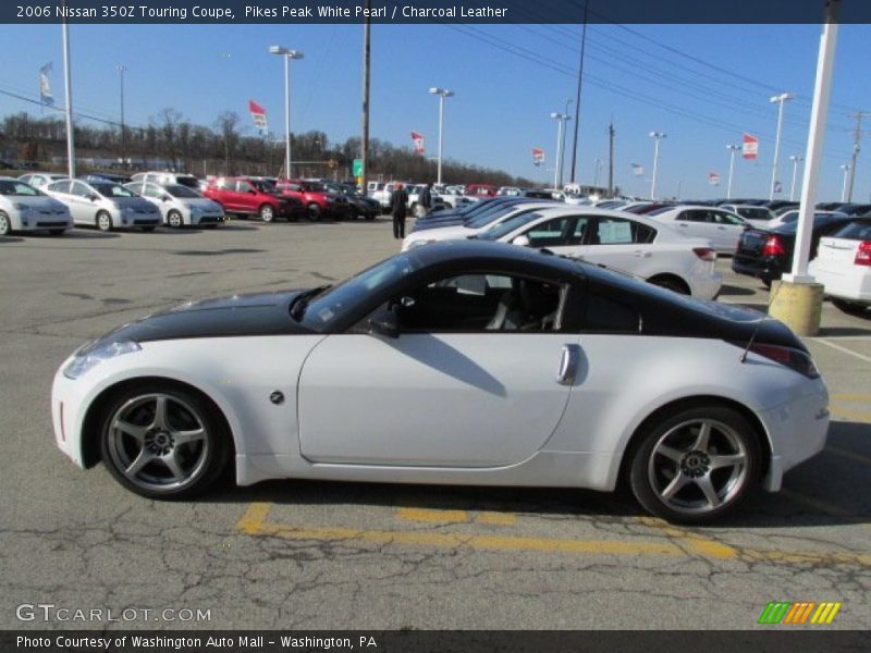 Pikes Peak White Pearl / Charcoal Leather 2006 Nissan 350Z Touring Coupe