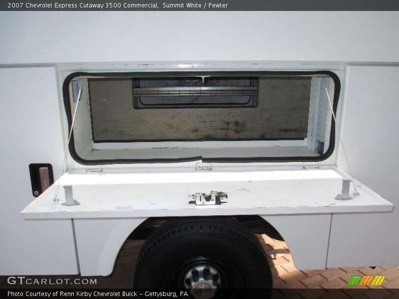 Summit White / Pewter 2007 Chevrolet Express Cutaway 3500 Commercial