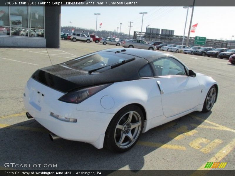 Pikes Peak White Pearl / Charcoal Leather 2006 Nissan 350Z Touring Coupe
