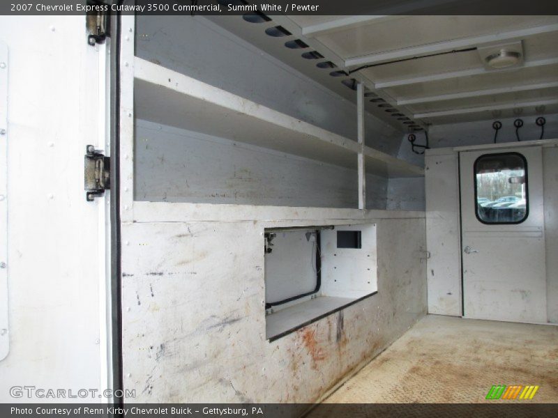 Summit White / Pewter 2007 Chevrolet Express Cutaway 3500 Commercial