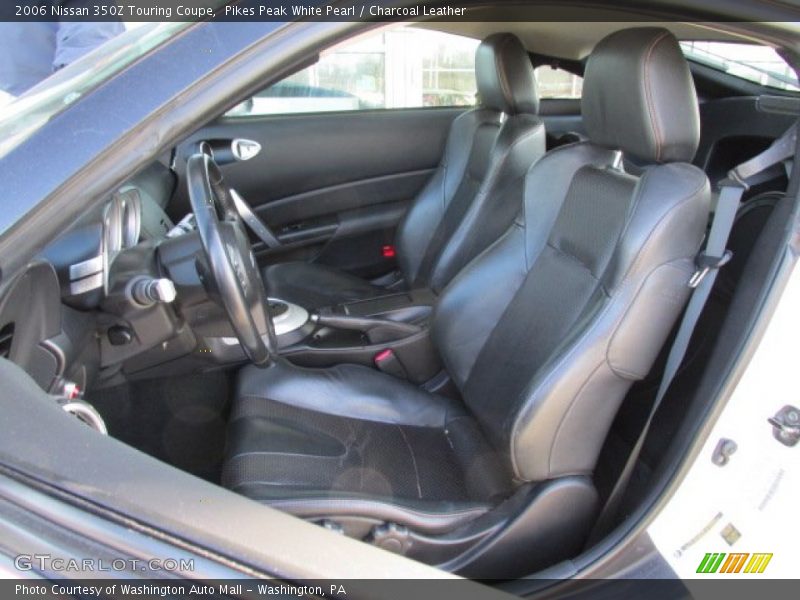 Pikes Peak White Pearl / Charcoal Leather 2006 Nissan 350Z Touring Coupe