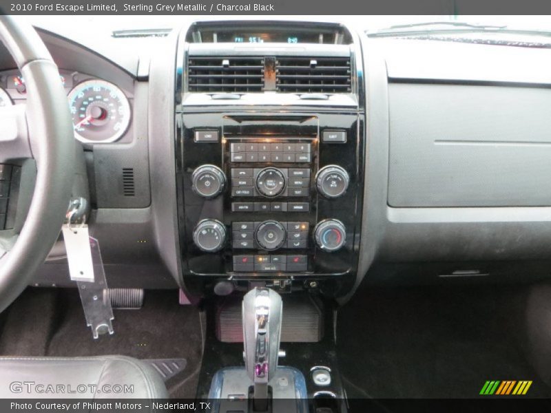 Sterling Grey Metallic / Charcoal Black 2010 Ford Escape Limited