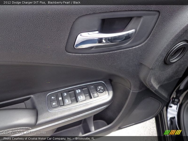 Blackberry Pearl / Black 2012 Dodge Charger SXT Plus