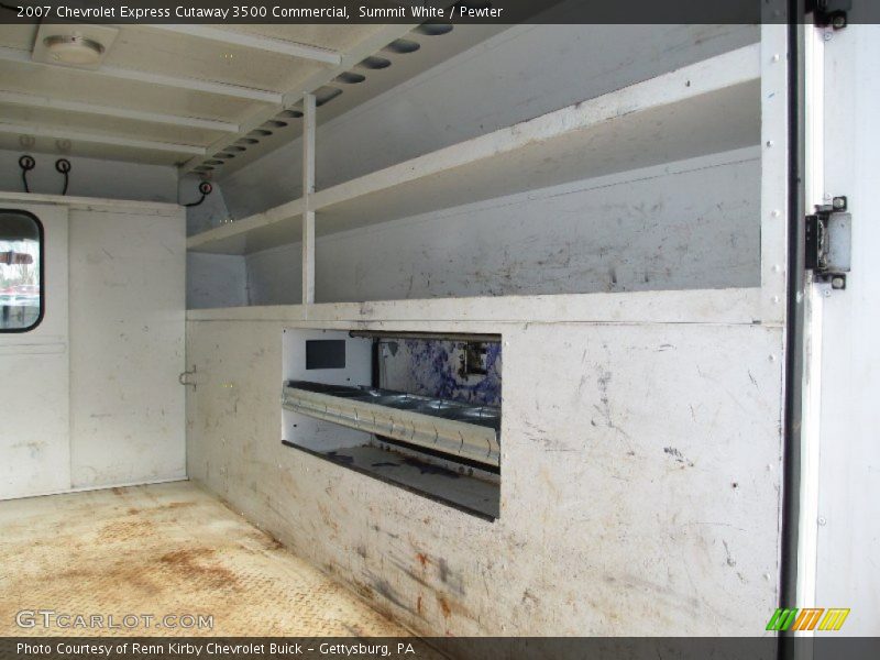 Summit White / Pewter 2007 Chevrolet Express Cutaway 3500 Commercial