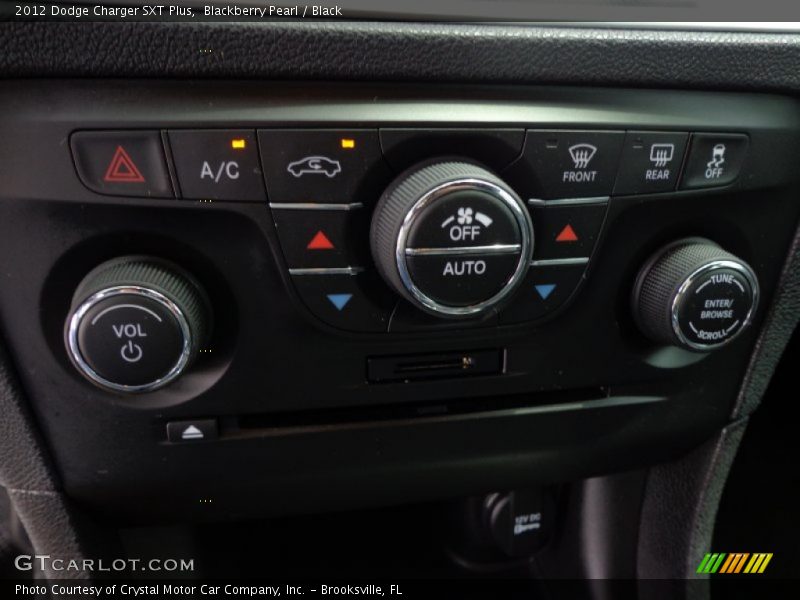 Blackberry Pearl / Black 2012 Dodge Charger SXT Plus