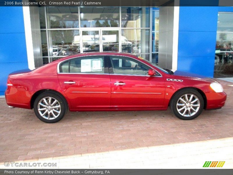 Crimson Red Pearl / Cashmere 2006 Buick Lucerne CXS