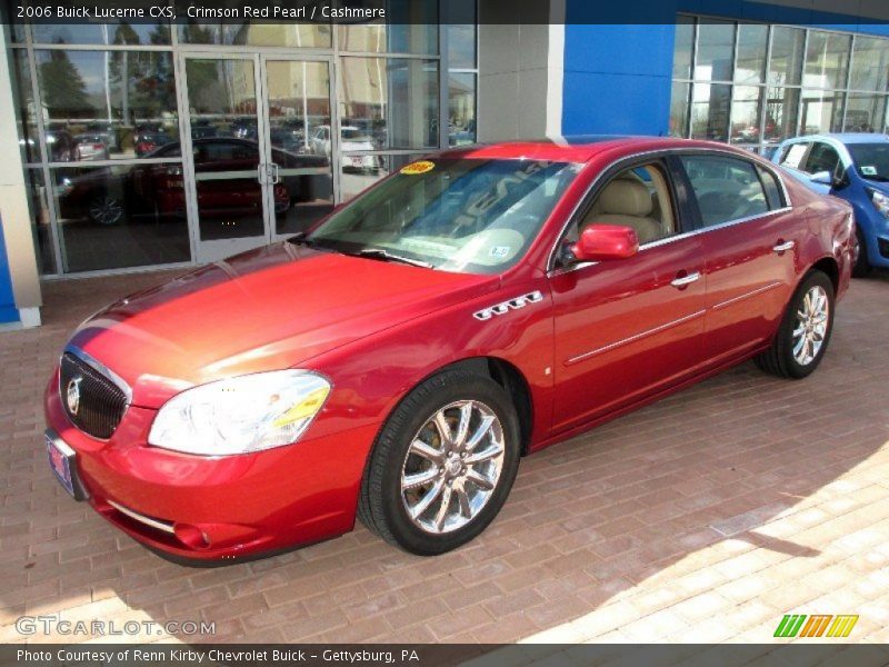 Crimson Red Pearl / Cashmere 2006 Buick Lucerne CXS