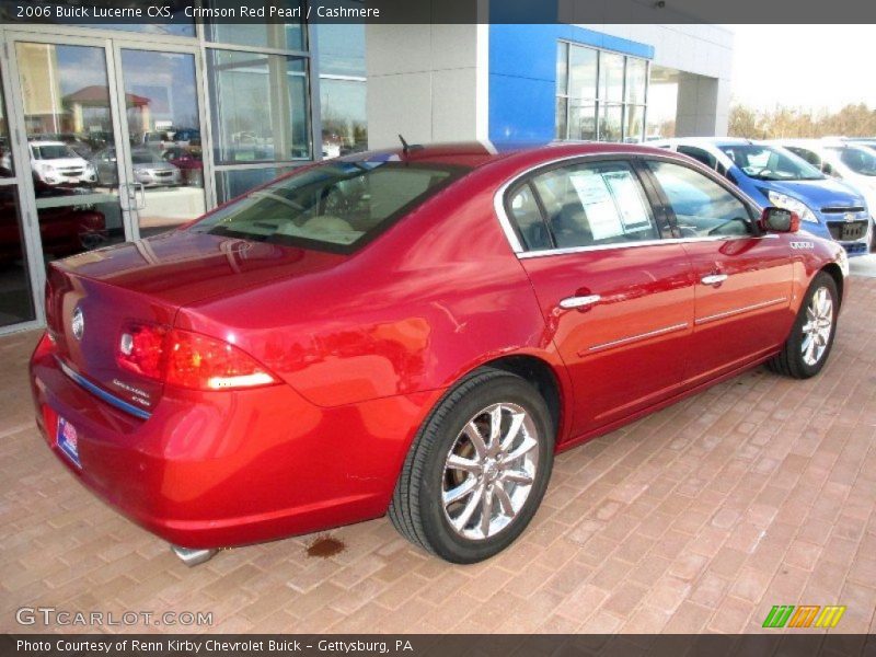 Crimson Red Pearl / Cashmere 2006 Buick Lucerne CXS