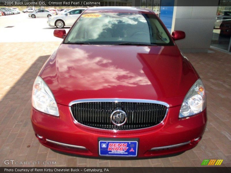 Crimson Red Pearl / Cashmere 2006 Buick Lucerne CXS