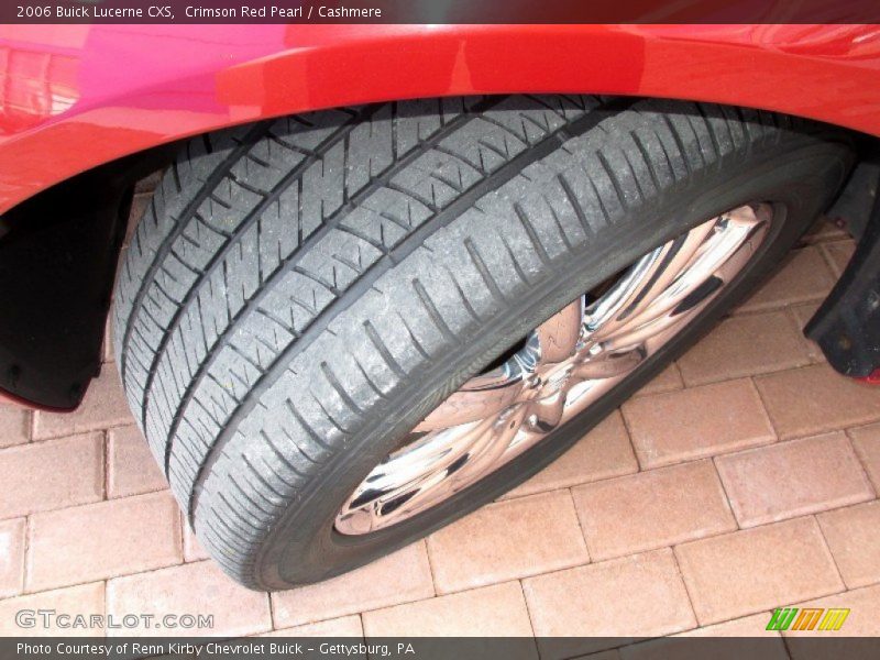 Crimson Red Pearl / Cashmere 2006 Buick Lucerne CXS