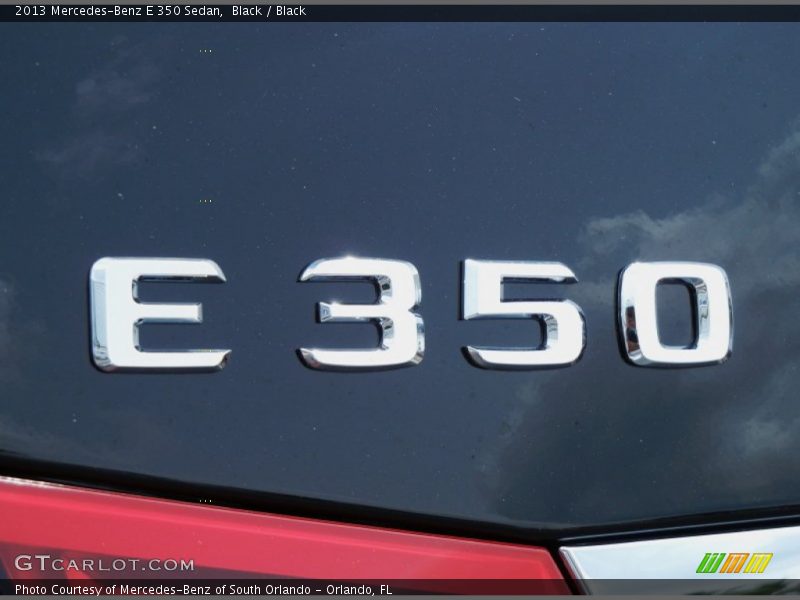 Black / Black 2013 Mercedes-Benz E 350 Sedan