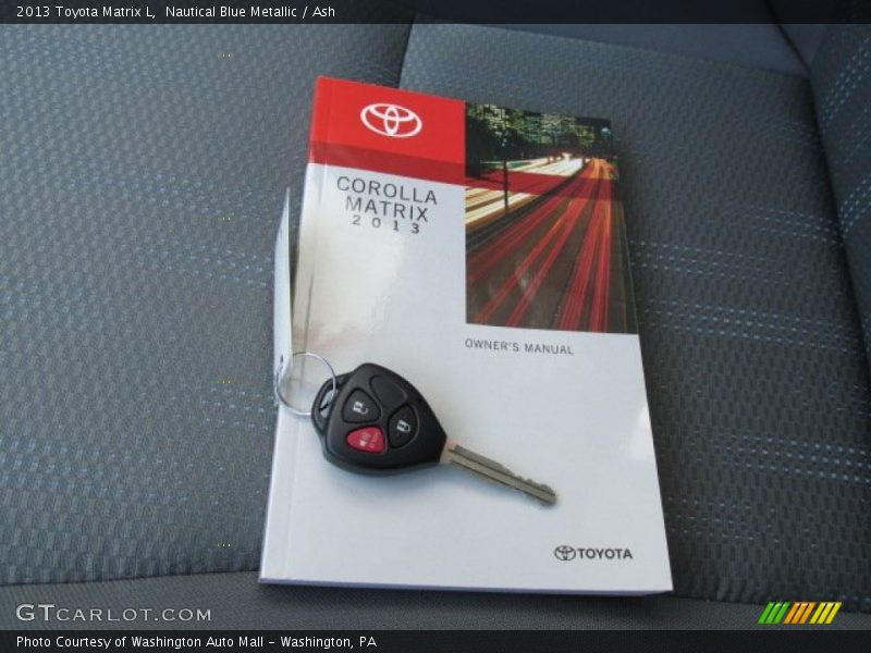 Nautical Blue Metallic / Ash 2013 Toyota Matrix L