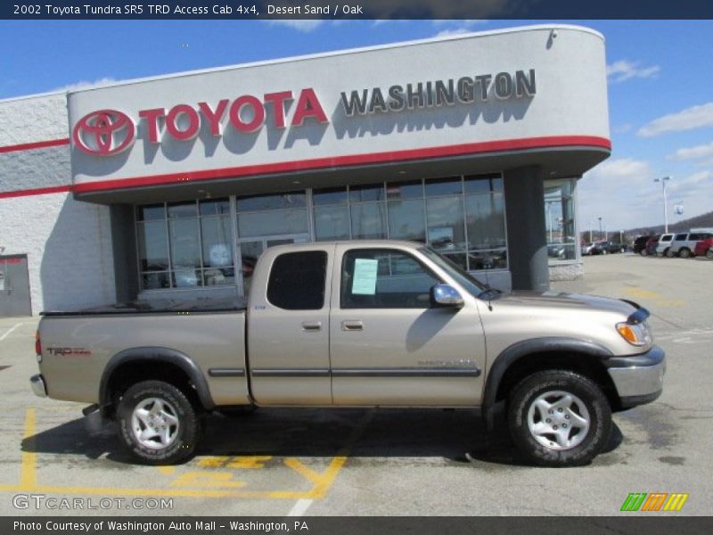 Desert Sand / Oak 2002 Toyota Tundra SR5 TRD Access Cab 4x4