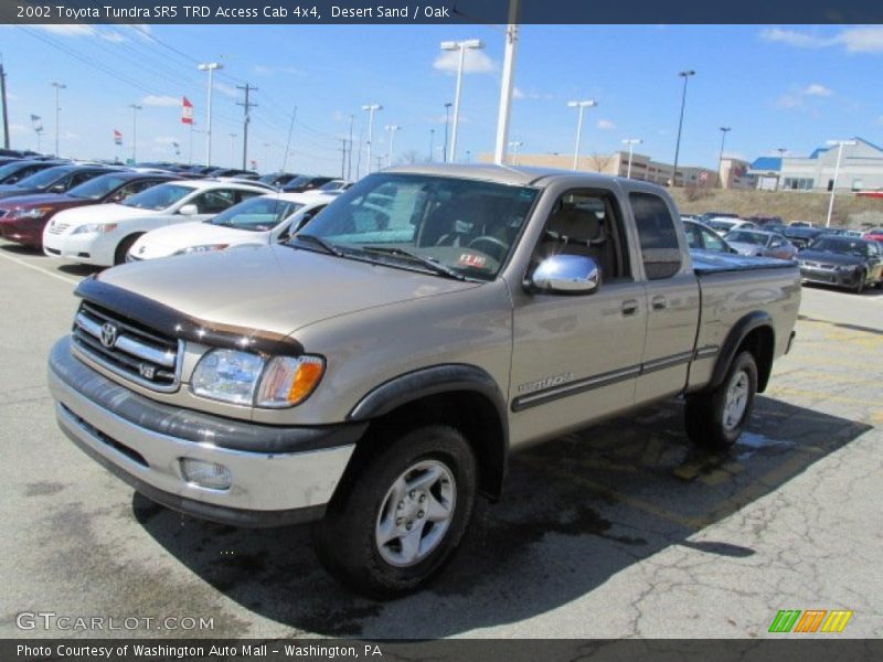 Front 3/4 View of 2002 Tundra SR5 TRD Access Cab 4x4