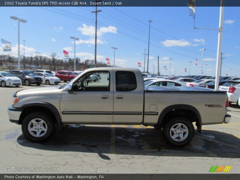 Desert Sand / Oak 2002 Toyota Tundra SR5 TRD Access Cab 4x4