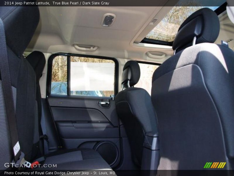 True Blue Pearl / Dark Slate Gray 2014 Jeep Patriot Latitude