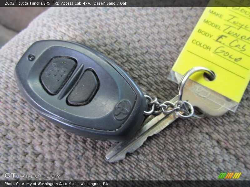 Desert Sand / Oak 2002 Toyota Tundra SR5 TRD Access Cab 4x4