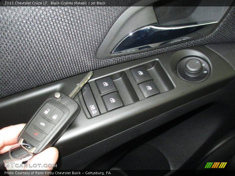 Black Granite Metallic / Jet Black 2013 Chevrolet Cruze LT