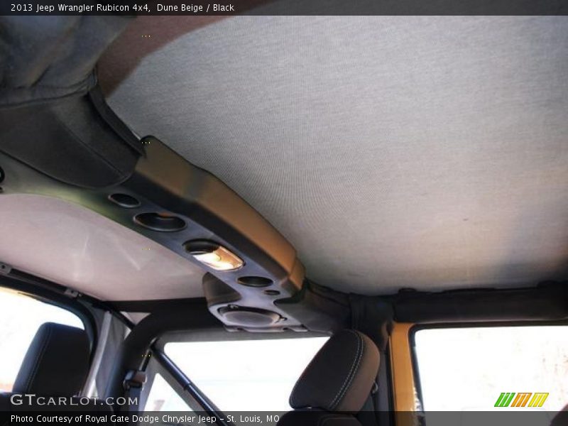 Dune Beige / Black 2013 Jeep Wrangler Rubicon 4x4