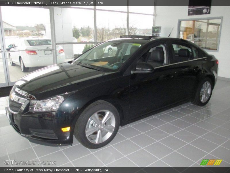 Black Granite Metallic / Jet Black 2013 Chevrolet Cruze LT