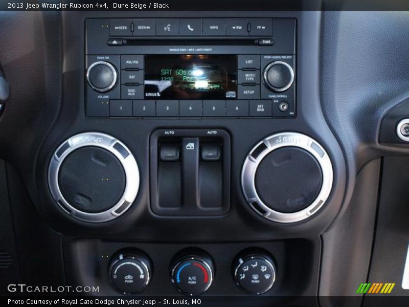 Dune Beige / Black 2013 Jeep Wrangler Rubicon 4x4