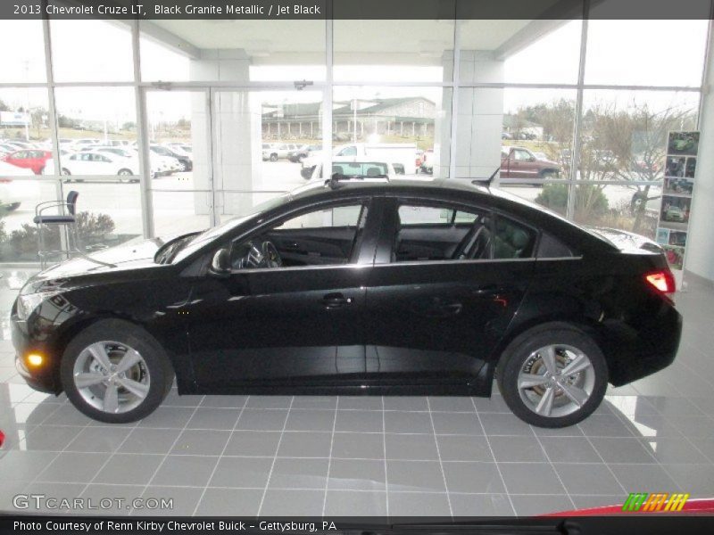 Black Granite Metallic / Jet Black 2013 Chevrolet Cruze LT